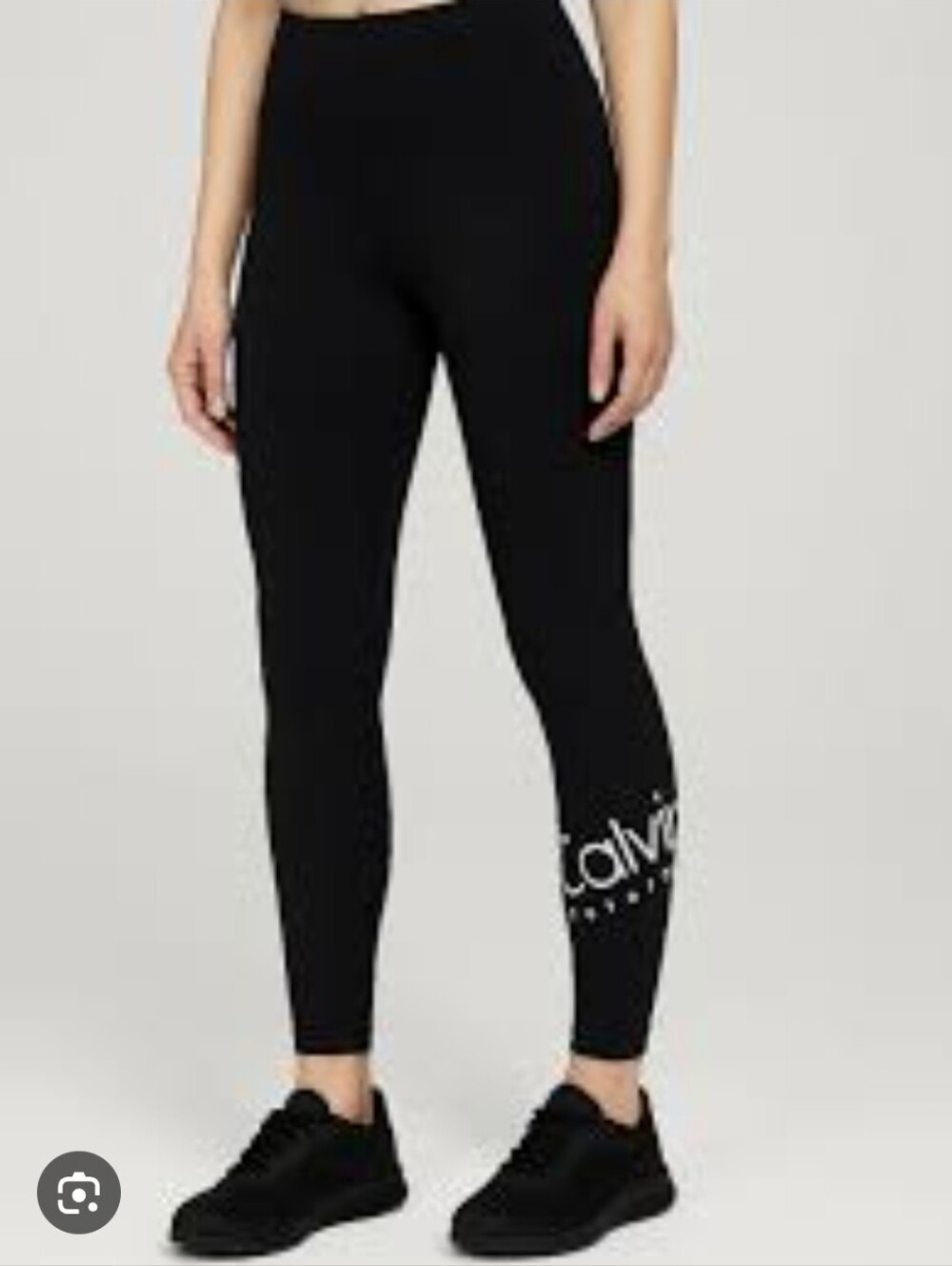 Calvin Klein Performance Women’s Black Logo Leggings